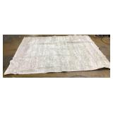 Soalmost Large Beige Area Rug, Measures 116" x 96"