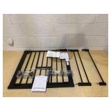 COMOMY 30" Tall Baby Gate for Stairs Doorways, Fits Openings 29.5" to 46" Wide