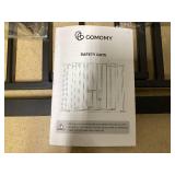 COMOMY 30" Tall Baby Gate for Stairs Doorways, Fits Openings 29.5" to 46" Wide