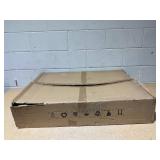 LOT OF 2 TIEOU Metal Table Legs 28 Inch Heavy Duty Metal Desk Legs 28 Height 24 Wide Industrial Black Table Legs,Modern Furniture Legs