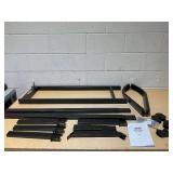 RAXGO Garage Bike Rack, Freestanding 2 Bicycle Storage with Adjustable Hooks