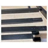 RAXGO Garage Bike Rack, Freestanding 2 Bicycle Storage with Adjustable Hooks