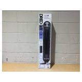 Dreo Nomad 36" Quiet Bladeless Oscillating Tower Fan Black/Silver: ETL Listed, 8 Speeds, Remote, Electric, 100-300 sq. ft.