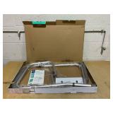 Medline Toilet Safety Rail For Seniors with Easy Installation, Height Adjustable Toilet Safety Frame