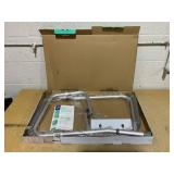 Medline Toilet Safety Rail For Seniors with Easy Installation, Height Adjustable Toilet Safety Frame