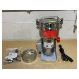LEJIEYIN Electric herb Grinder 550g High Speed Electric Stainless Steel Spice Flour Mill Herb Grinder Powder Machine for Dry Food Grin