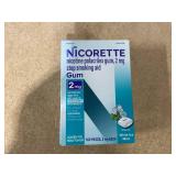 Nicorette Nicotine Gum, Stop Smoking Aids, 2 Mg, Flavored, 100 Count