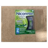 Nicorette Mini Nicotine Lozenges Stop Smoking Aid 2 Mg Mint - 81 Ct