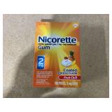 Nicorette 2 mg Nicotine Gum to Quit Smoking - Fruit Chill Flavored Stop Smoking Aid, 100 Count