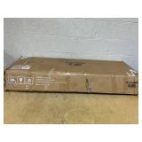 45" Dusty Gray Oak 3 Door Shoe Cabinet