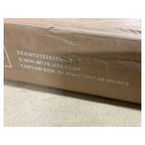 45" Dusty Gray Oak 3 Door Shoe Cabinet