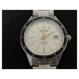 Seiko Presage 4R35-05A0 SRPG03J1 Date Stainless Steel Automatic Mens Watch Case Size (without crown) 40mm (Bracelet Needs Fixing, and Battery)
