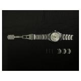 Seiko Presage 4R35-05A0 SRPG03J1 Date Stainless Steel Automatic Mens Watch Case Size (without crown) 40mm (Bracelet Needs Fixing, and Battery)