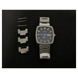 SEIKO Automatic Watch for Men - Recraft Series - Stainless Steel Case and Bracelet, Day/Date Calendar, 50m Water Resistant, and 41 Hour Power Reserve Case Diameter: 39.5mm USED