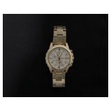 Dean Chronograph Gold-Tone Stainless Steel Watch Case Size: 45MM (Needs Battery, Small Scratches on Band)