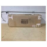 Costway 6-ft Pre-lit Flocked White Artificial Christmas Tree with White LED Lights