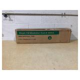 Holiday Time 4 ft Pre-Lit Indiana Spruce White Artificial Christmas Tree, Clear LED Lights, by Holiday Time