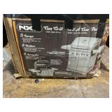 NXR 37 in. 5-Burner Built-In Gas Grill in Stainless Steel with Infrared and Rotisserie Burner