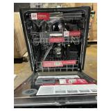 KitchenAid 24 in. PrintShield Stainless Steel Top Control Built-In Tall Tub Dishwasher with Stainless Steel Tub, 44 dBA (Display Model. Transit Damage (See Pics)