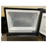 Vissani 4.5 cu. ft. 2-Door Mini Refrigerator in Platinum Steel with Freezer