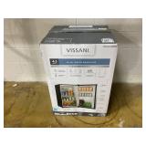 Vissani 4.3 cu. ft. Mini Refrigerator in Stainless Steel, ENERGY STAR (Damaged)