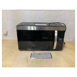 Whirlpool 30 in. 1.7 cu. ft. Over-the-Range Microwave in Stainless Steel Finish with Express Cooking Buttons