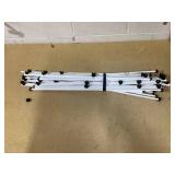 Mainstays Expandable Steel Laundry Clothes Drying Rack, White
