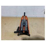 TILER 17 Inch Manual Tile Cutter, Professional Porcelain Ceramic Tile Cutter with Chrome Plated Solid Rails,Bonus 2pcs Spare Tungsten Carbide Cutting Wheel, Adjustable Fence Gauge, Anti-Skid Feet