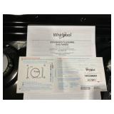 Whirlpool 30 in. 4 Burner Freestanding Gas Range in. Stainless Steel (Not Tested, Damaged but Turns On)