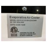 LOT OF 2 COSTWAY 3-in-1 Evaporative Air Coolers, Quiet Personal Swamp Cooler with Remote Control, 70° Oscillation, 12H Timer, 3 Speeds, 2 Ice Boxes, Portable Air Cooler Fan for Room Bedroom Home Offi
