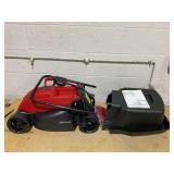 Costway 13 10-Amp 110V Corded Electric Push Lawn Mower, Adjustable Cutting Height, Collection Box (Not Functioning)