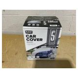 Budge Lite Car Cover, Indoor Protection, Breathable Dustproof Cover, Fits Full-Size Sedans up to 264 Inches, Gray, Size 5