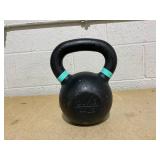 Yes4All 20kg / 44lb Powder Coated Kettlebell, Single