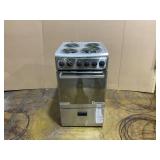 Premium LEVELLA 20 in. 2.1 cu. ft. 4-Burner Single Oven Electric Range with Storage Drawer in Stainless