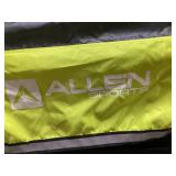 Allen Sports Three Wheel Child Bicycle Trailer, Black