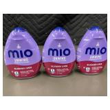 GA 4 - Mio Unwind Blueberry Lemon Water Enhancer, 3 Bottles, 1.62 oz Each