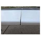 COSCO 6-Foot White Plastic Folding utility Table