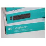 (3) Logitech MK120 USB Computer Keyboard & Mouse Combo Systems - NEW IN BOX