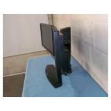 (2) Samsung Computer / PC Monitors on Ergotron Neo-Flex Dual Monitor Desk Stand