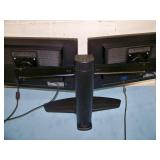 (2) Samsung Computer / PC Monitors on Ergotron Neo-Flex Dual Monitor Desk Stand