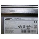 (2) Samsung Computer / PC Monitors on Ergotron Neo-Flex Dual Monitor Desk Stand