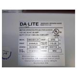 DA-LITE Cosmopolitan CM33D1-21 130" Diagonal Projection / Movie Screen - NEW IN OPEN BOX