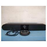 Vaddio HuddleStation Premier Teleconferencing Sound Bar with Integrated Camera and Huddle Dock Touch Pad / Control and Mount