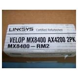 Linksys VELOP WiFi 6 Router Pack MX8400-RM2 AX4200 2PK - NEW IN BOX