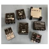 Lot of Pro Audio Microphone & Instrument Accessories - Monitor Amp, XLR Splitter, Direct Boxes, Hum Eliminator and More!