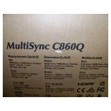 NEC MutiSync 86" Ultra High Definition Commercial LCD Monitor, C860Q - NEW IN BOX