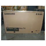 Samsung 75" BE75T-H Crystal UHD 4K  pro LED Display / Television / TV / Monitor - NEW IN BOX
