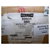 DA-LITE 89931 Recessed Projection / Movie Screen - NEW IN BOX