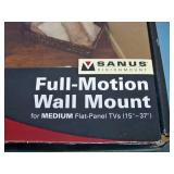 SANUS Full-Motion Wall Mount for 15"-37" Monitors / Televisions / TVs