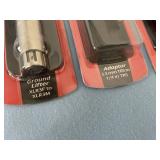 Lot of 5 New Miscellaneous Hosa Pro Audio Adapters / Adaptors - 1/4" , XLR , Stereo 3.5mm +